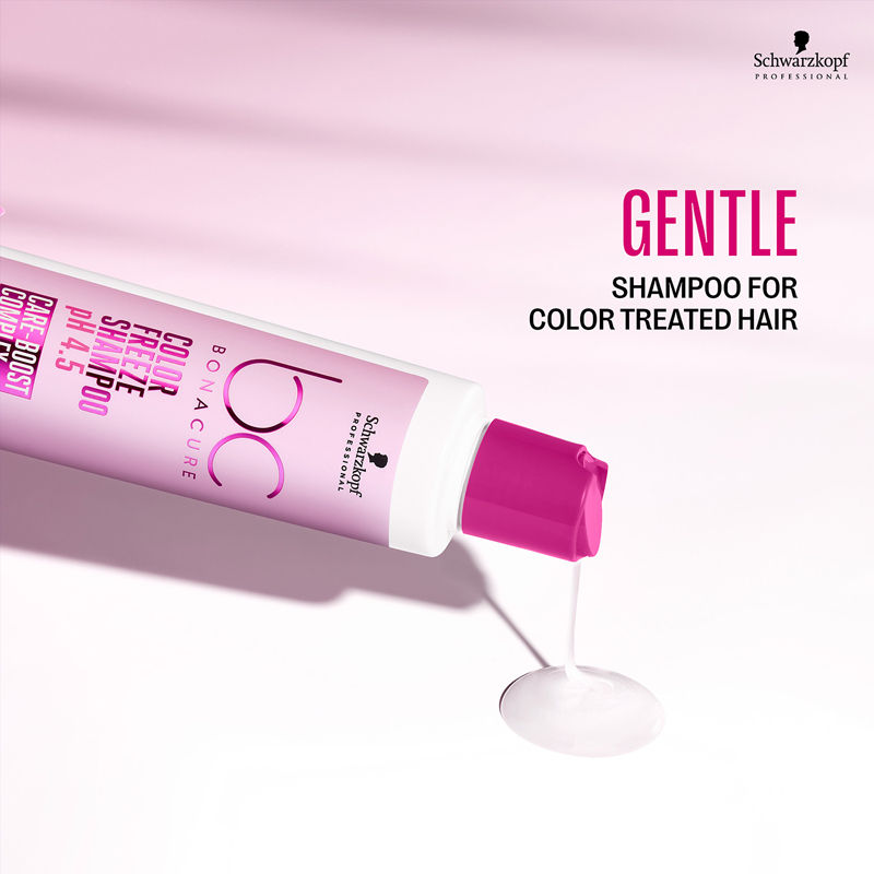 Schwarzkopf Professional Bonacure pH 4.5 Color Freeze Shampoo, 250ml Buy at Indicrest Image 3
