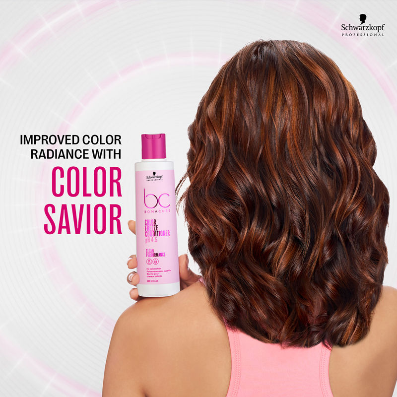 Schwarzkopf Professional Bonacure pH 4.5 Color Freeze Conditioner, 200ml Buy at Indicrest Image 5
