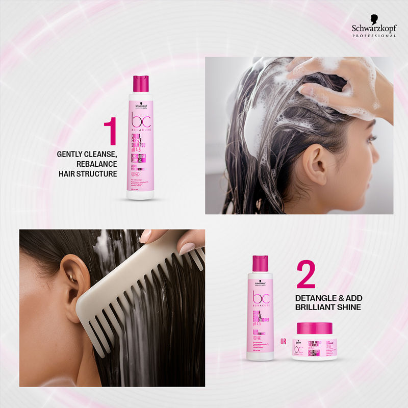 Schwarzkopf Professional Bonacure pH 4.5 Color Freeze Conditioner, 200ml Buy at Indicrest Image 8