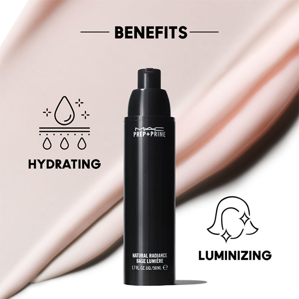 M.A.C Prep + Prime tural Radiance Primer - Radiant Pink, 50ml Buy at Indicrest Image 3