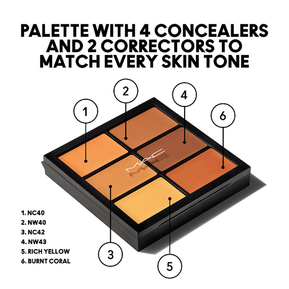 M.A.C Studio Fix Conceal and Correct Palette - Medium Deep, Singles