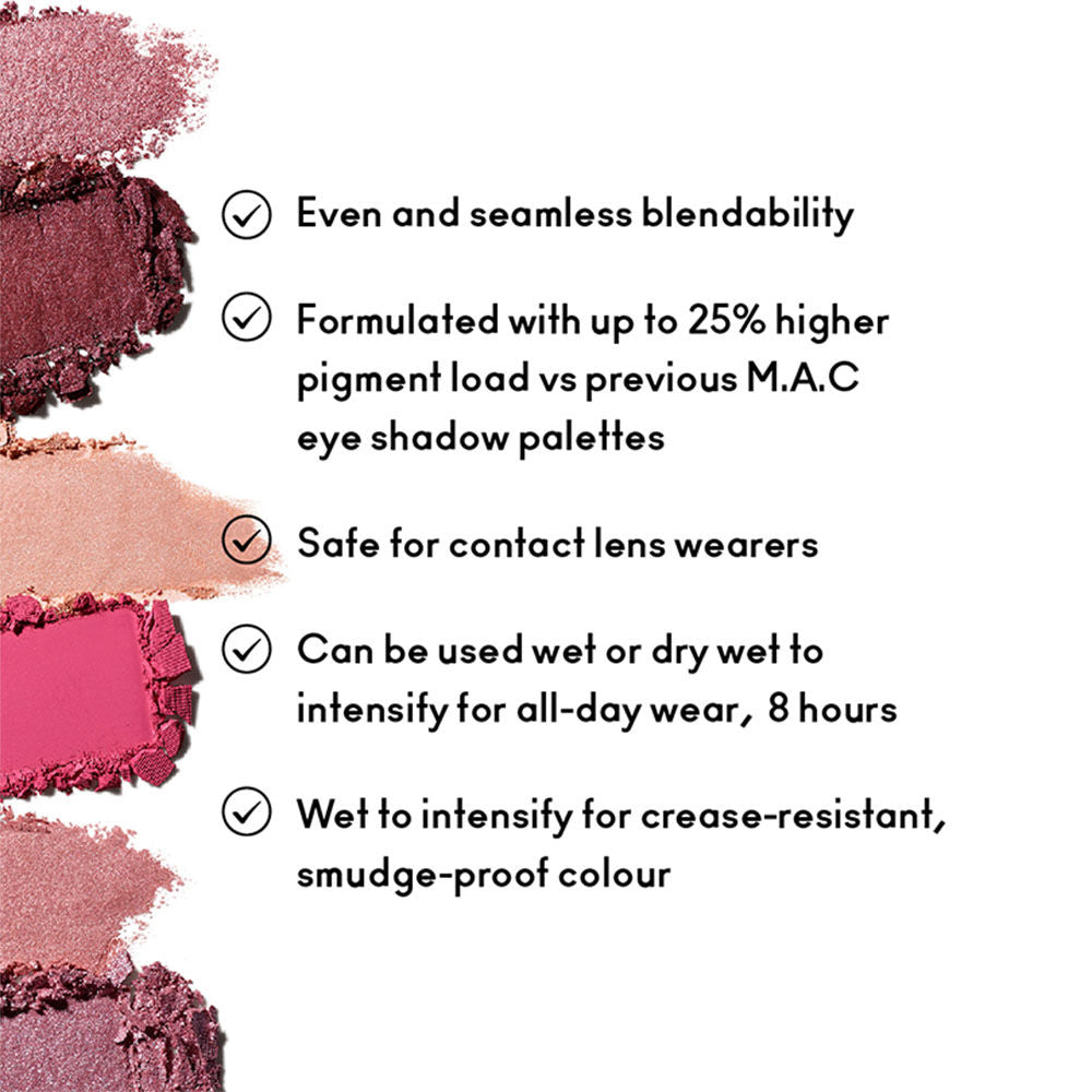 M.A.C Connect In Colour Eye Shadow Palette X6 - Rose Lens, 6.25g Buy at Indicrest Image 4