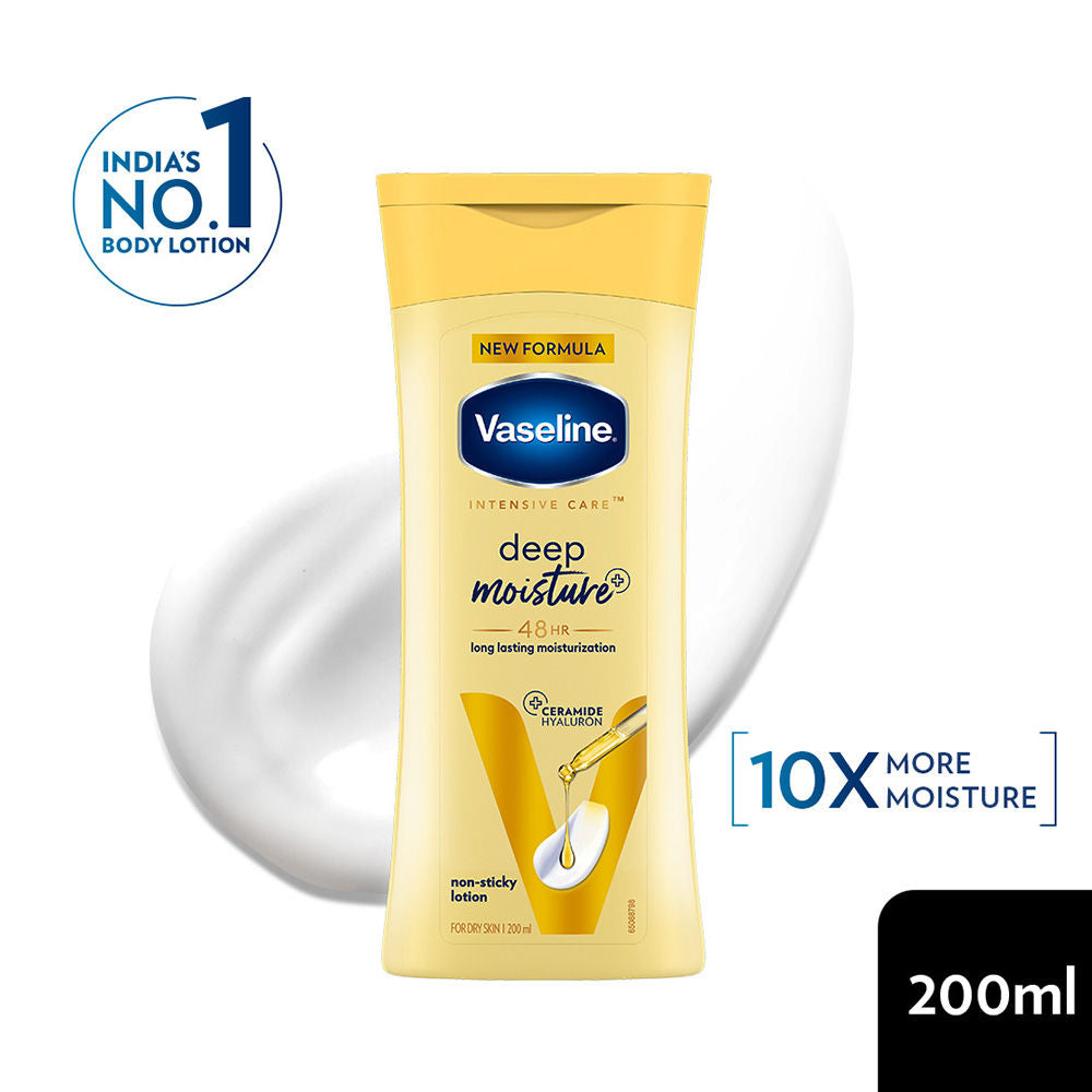 Vaseline Intensive Care Deep Moisture Serum in Lotion 48HR, 200ml Buy at Indicrest
