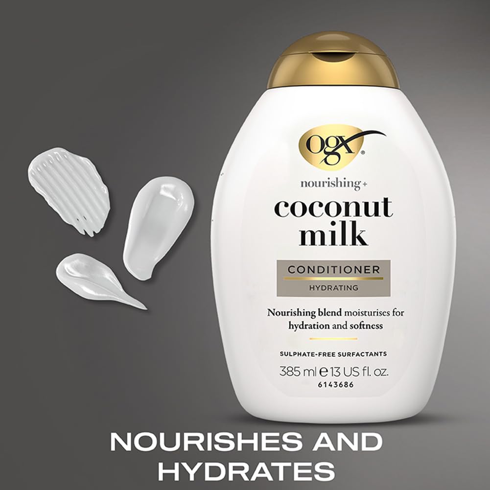 OGX Coconut Milk Conditioner, 385ml