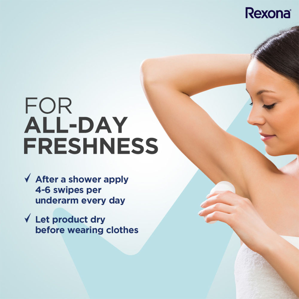 Rexona Women Deodorant Underarm Roll On Shower Fresh 72 Hour Odour Protection (Pack of 3), 75ml Buy at Indicrest Image 7