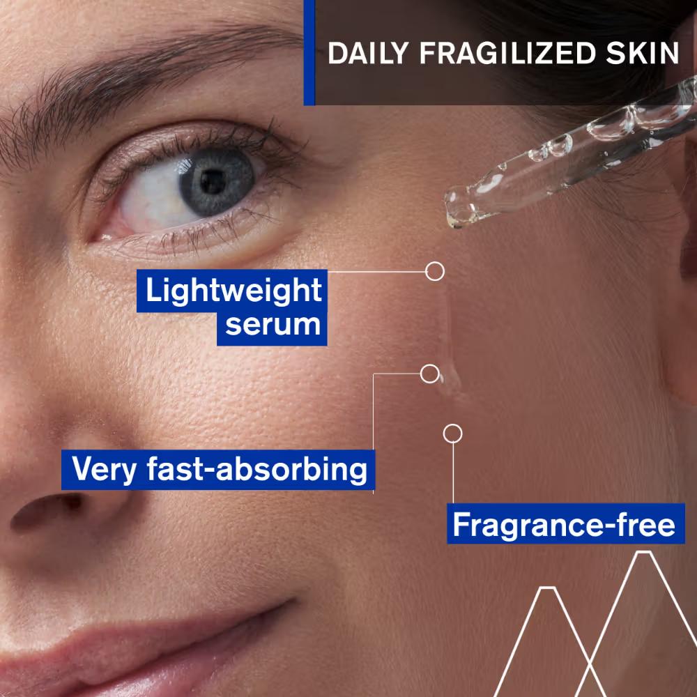 Uriage Cica-Daily Intense Repairing Anti-Pollution Serum 10.5% Thermal Biotic Complex Repairs Skin, 30ml