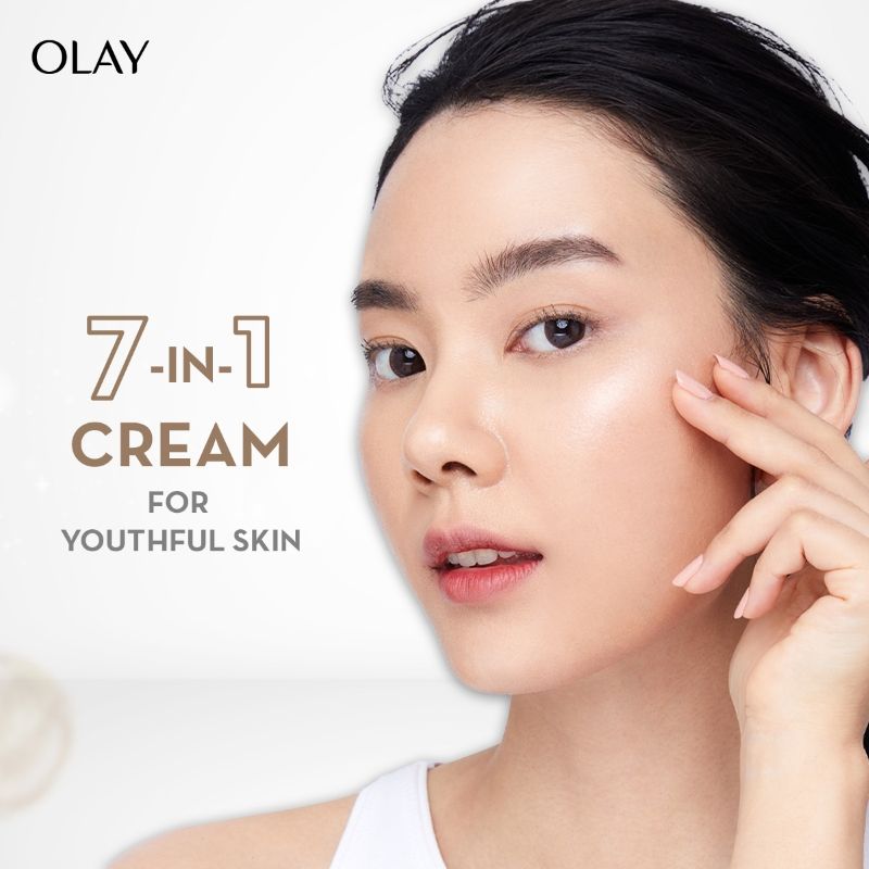 Olay Total Effects Day Cream With SPF 15 Normal, Fights 7 Signs Of Ageing With Niacimide, 20g Buy at Indicrest Image 2