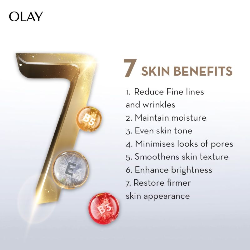 Olay Total Effects Night Cream, Fights 7 Signs Of Ageing With Niacimide And Green Tea Extracts, 20g Buy at Indicrest Image 4