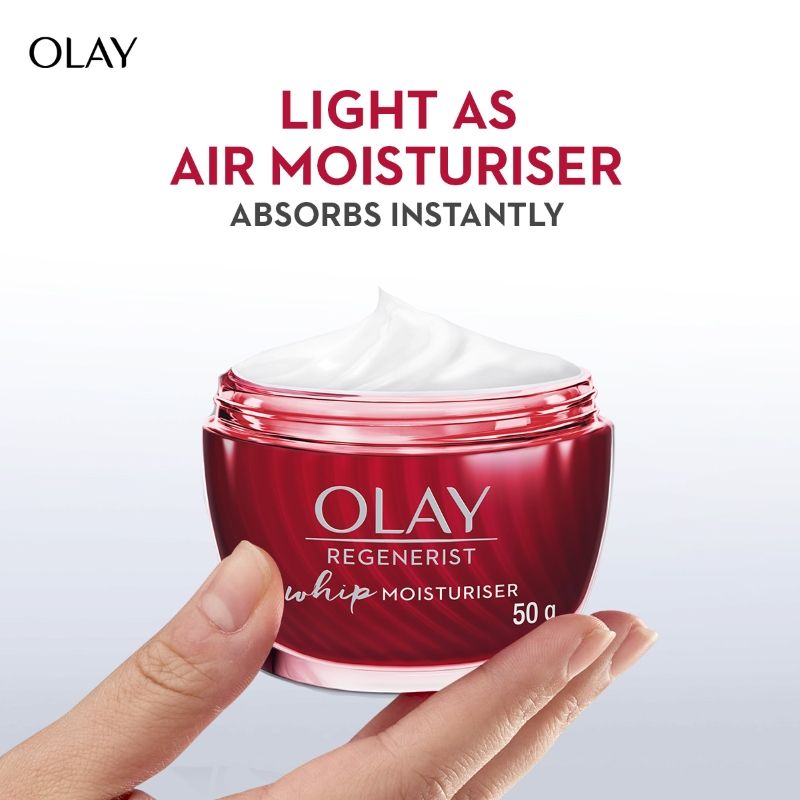 Olay Regenerist Whip Cream With Spf30, Ultra Lightweight For Plump & Bouncy Skin With Niacimide, 50ml Buy at Indicrest Image 6
