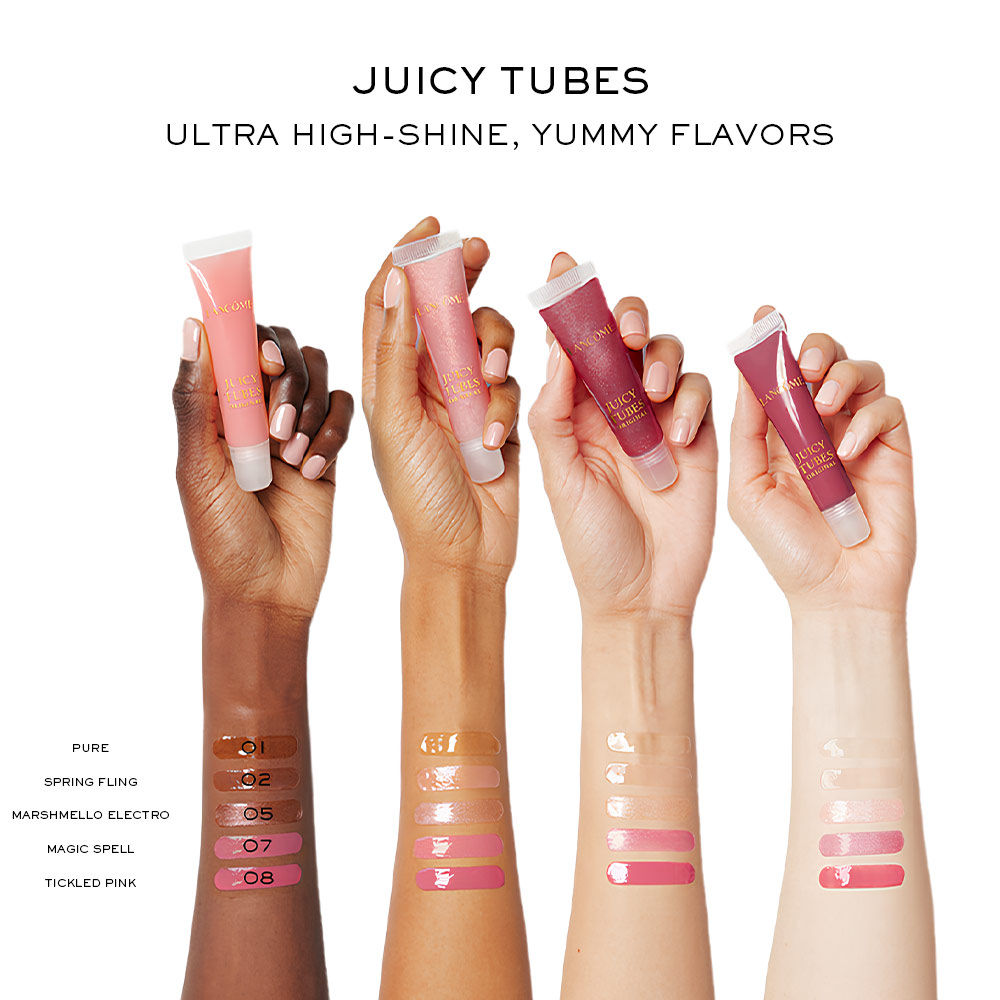 Lancome Limited Edition Juicy Tubes Trio Kit, Best Selling High Shine Lip Gloss, 15ml