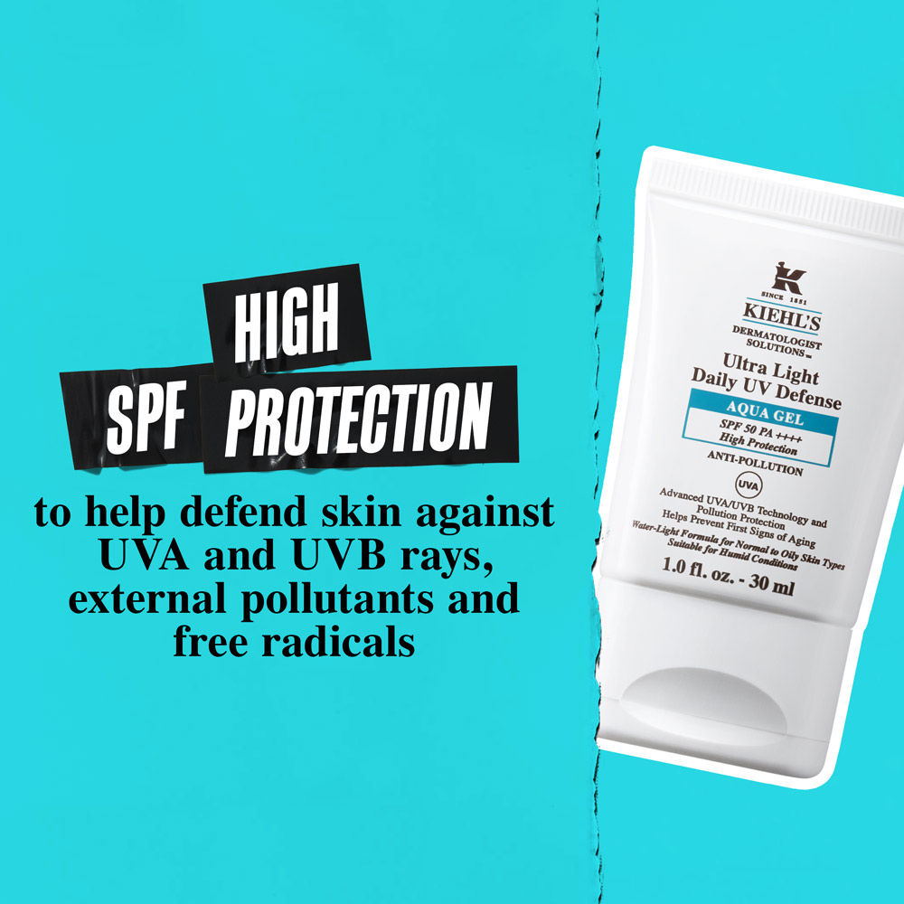 Kiehl's Ultra Light Daily UV Defence Aqua Gel SPF 30 PA+++, 30ml