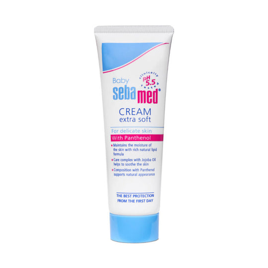 Sebamed Baby Cream Extra Soft, PH 5.5, Panthenol And Jojoba Oil, Clinically Tested, ECARF Approved, 50ml Buy at Indicrest