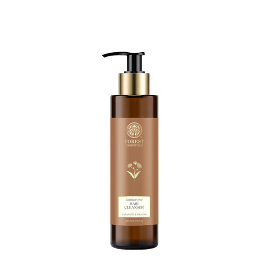 Forest Essentials Hair Cleanser Japapatti & Brahmi - Ayurvedic Anti Frizz Shampoo Sulphate Free, 200ml, Buy from Indicrest