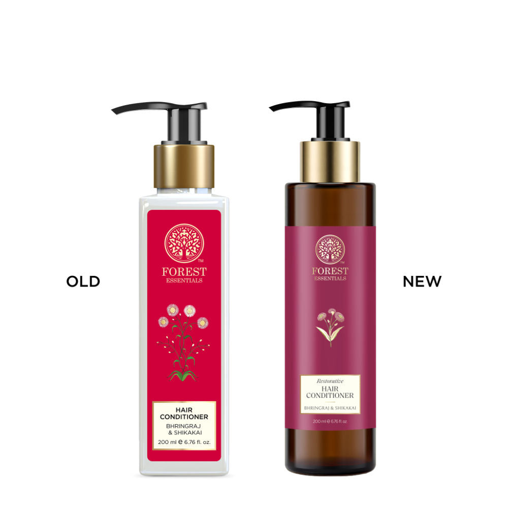 Forest Essentials Hair Conditioner Bhringraj & Shikakai - Ayurvedic, Natural - Sulphate Free, 200ml