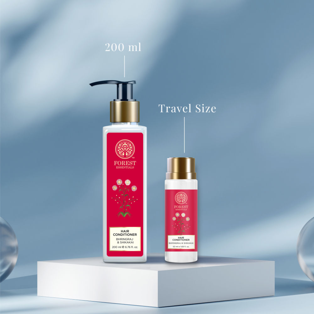 Forest Essentials Hair Conditioner Bhringraj & Shikakai - Ayurvedic, Natural - Sulphate Free, 200ml