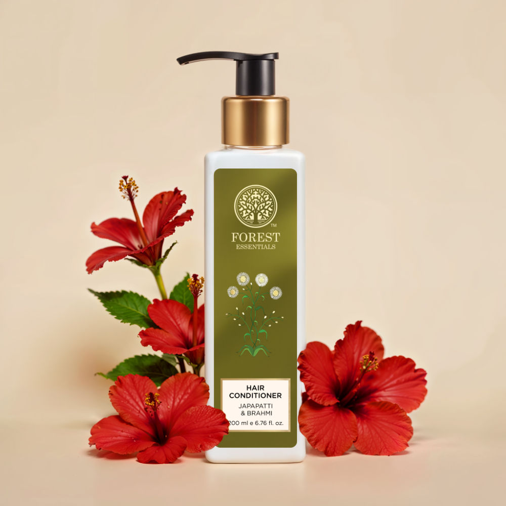 Forest Essentials Hair Conditioner Japapatti & Brahmi - Ayurvedic, Natural - Sulphate Free, 200ml