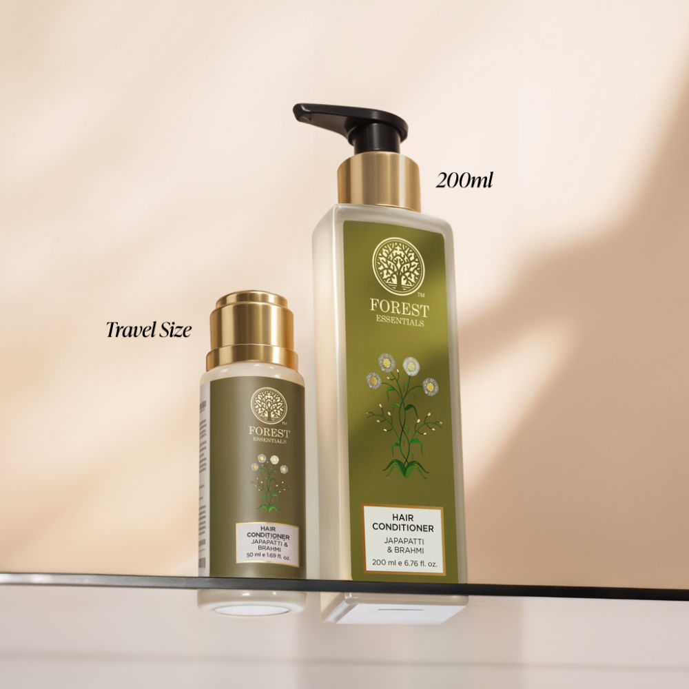 Forest Essentials Hair Conditioner Japapatti & Brahmi - Ayurvedic, Natural - Sulphate Free, 50ml