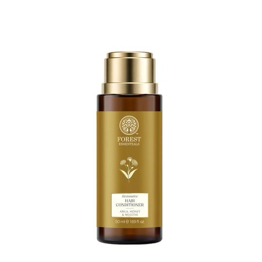 Forest Essentials Hair Conditioner Amla Honey & Mulethi - Ayurvedic, Natural - Sulphate Free, 50ml, Buy from Indicrest