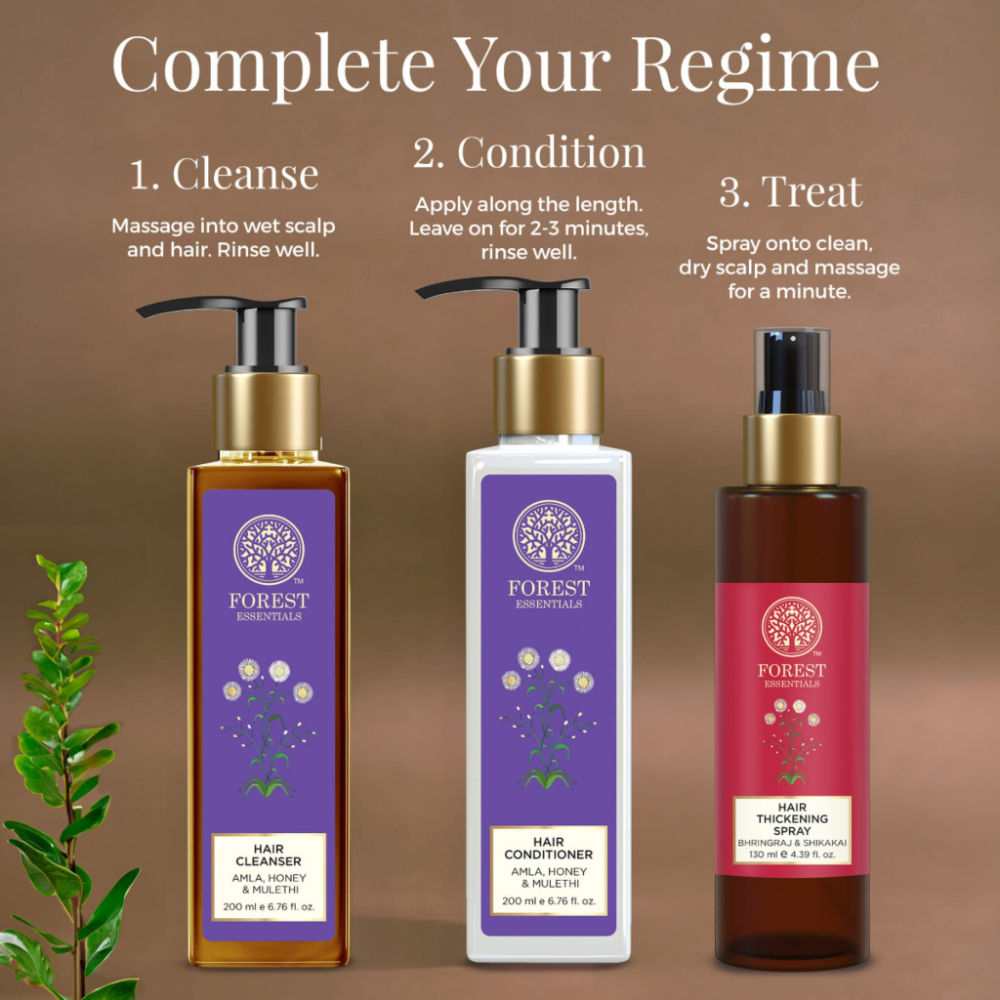 Forest Essentials Hair Conditioner Amla Honey & Mulethi - Ayurvedic, Natural - Sulphate Free, 50ml