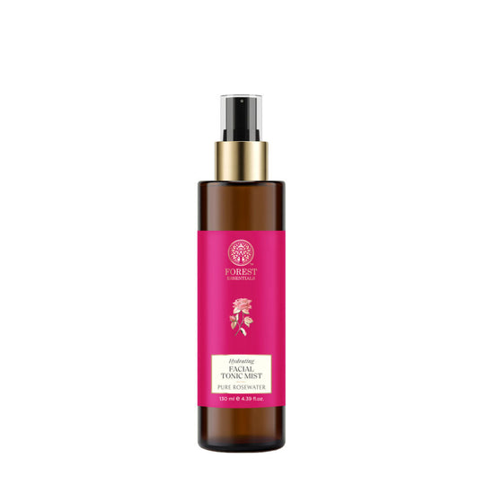 Forest Essentials Facial Tonic Mist with Pure Rosewater - Toner - Hydrates & Minimises Pores, 130ml, Buy from Indicrest