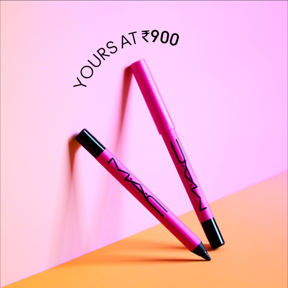 M.A.C In Extreme Dimension 24Hr Waterproof & Smudgeproof Kajal Eye Liner, 0.8g Buy at Indicrest Image 4