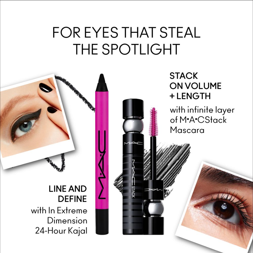 M.A.C In Extreme Dimension 24Hr Waterproof & Smudgeproof Kajal Eye Liner, 0.8g Buy at Indicrest Image 5