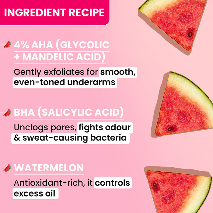 Dot & Key Watermelon Underarm Roll On, 50ml