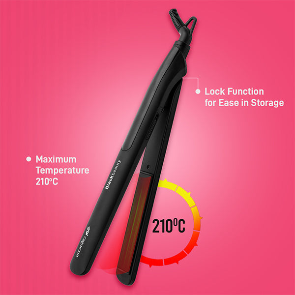 Ikonic Me Black beauty Hair Straightener