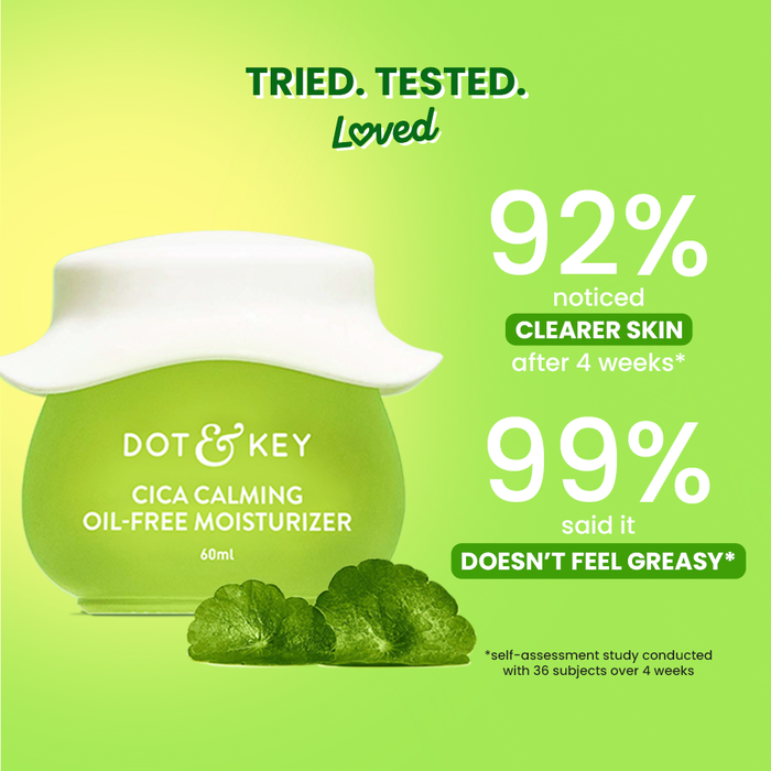 Dot & Key Cica (Centella) + Niacinamide Oil Free Moisturizer, 60g