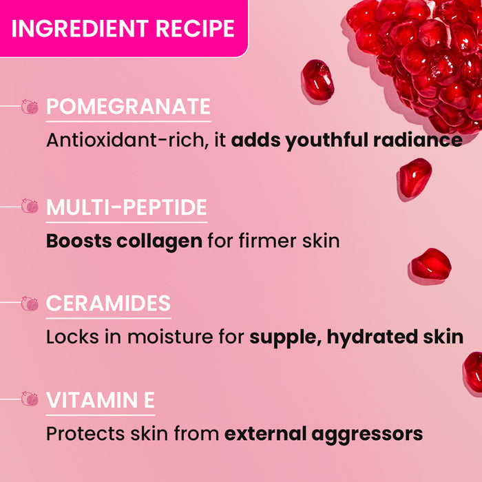 Dot & Key Pomegranate + Multi-Peptide Anti Ageing Moisturizer SPF 30, 60ml