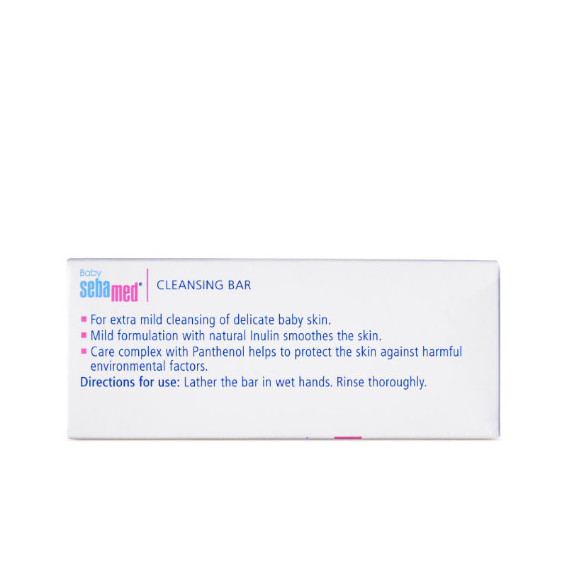 Sebamed Baby Cleansing Bar, PH 5.5, With Panthenol, No Tears & Soap Free Bar, For Delicate Skin, 150g Buy at Indicrest Image 5