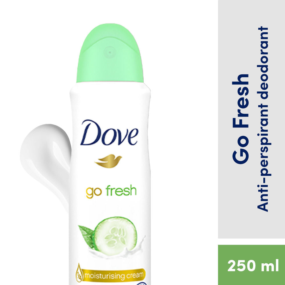 Dove Antiperspirant Cucumber & Green Tea Deodorant, 250ml Buy at Indicrest