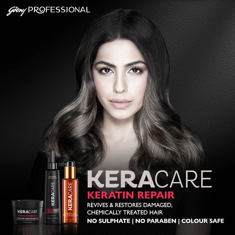 Godrej Professional Keracare Keratin Damage Repair Mask, 200g Buy at Indicrest Image 7
