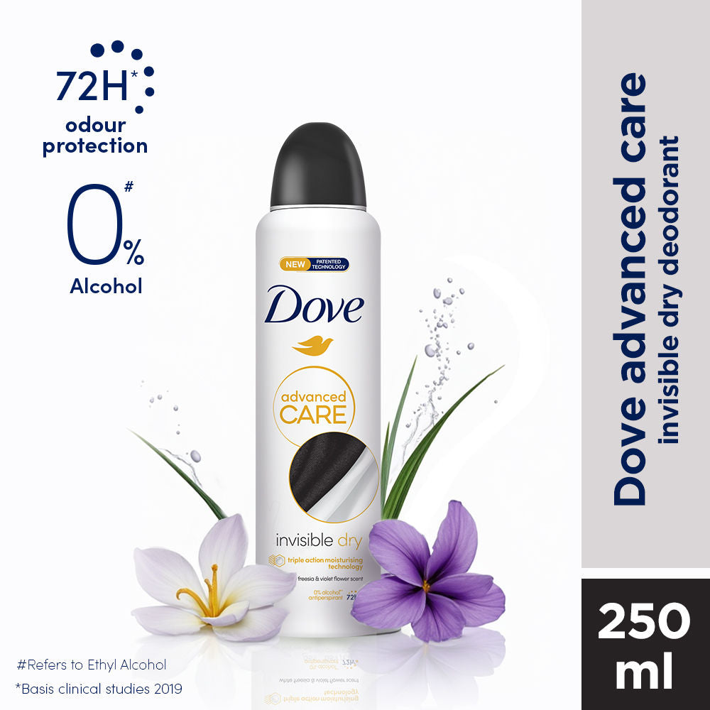 Dove For Women Invisible Dry Anti-Perspirant Deodorant, 250ml Buy at Indicrest Image 2