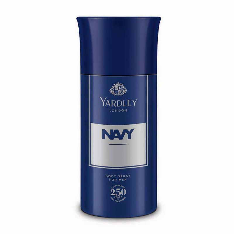 Yardley London Navy Body Spray For Men, 150ml Buy at Indicrest Image 2