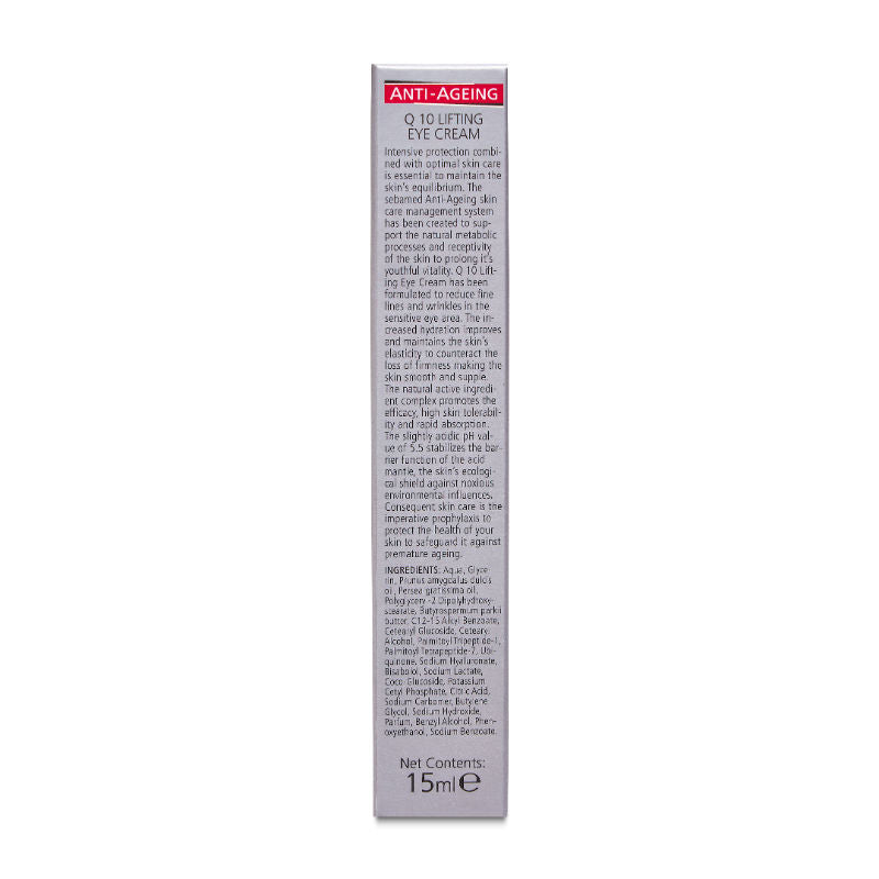 Sebamed Anti-Ageing Q10 Lifting Eye Cream, With Phytopeptides,, 15ml Buy at Indicrest Image 4