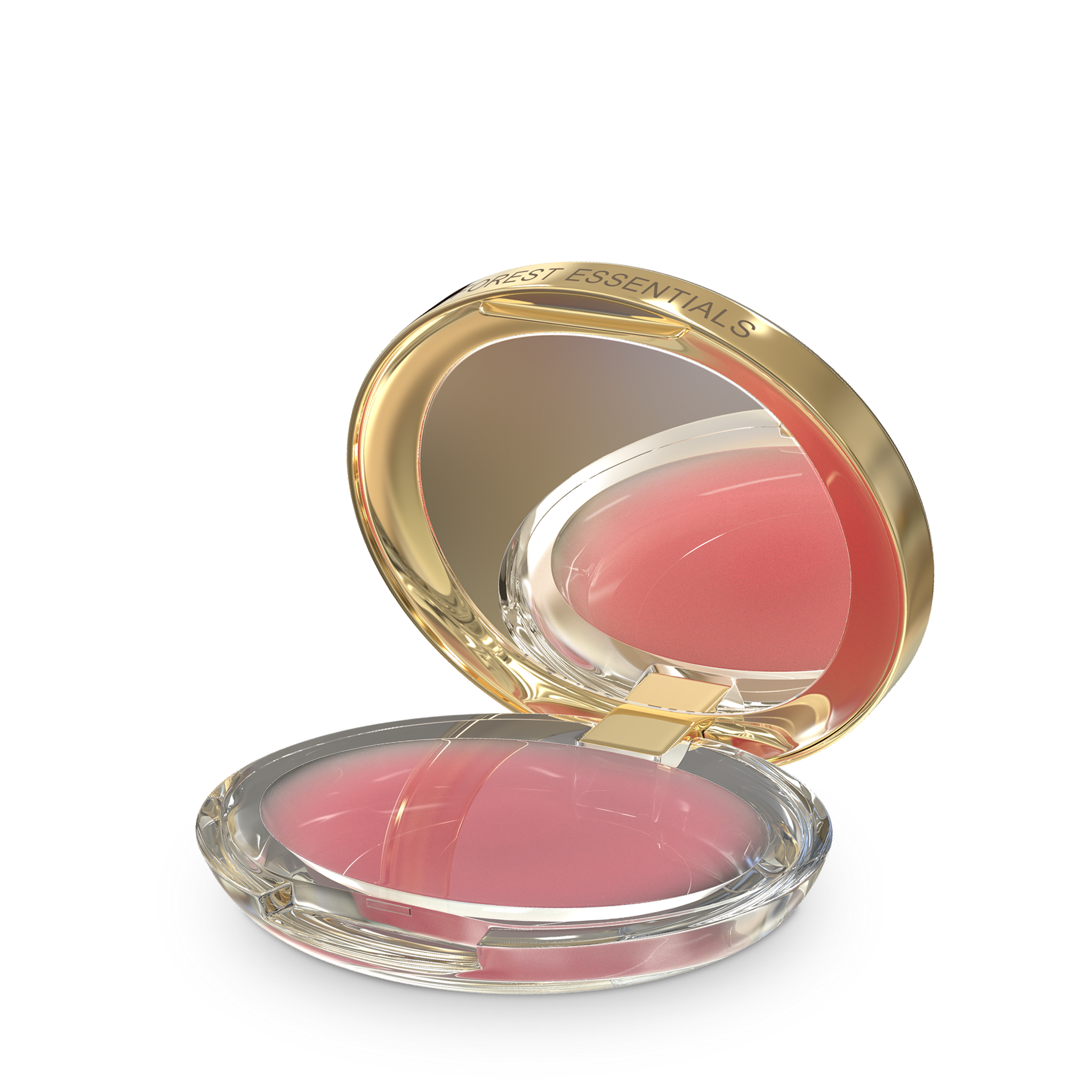 Forest Essentials Luscious Lip Balm With Organic Beeswax For Dry Chapped Lips - Sugared Rose Petal, 4g