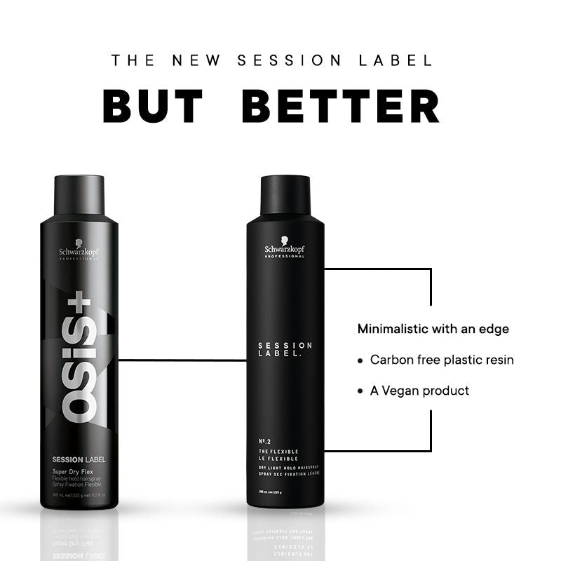 Schwarzkopf Professional Session Label Flexible Hold Hair Spray, 300ml Buy at Indicrest Image 3