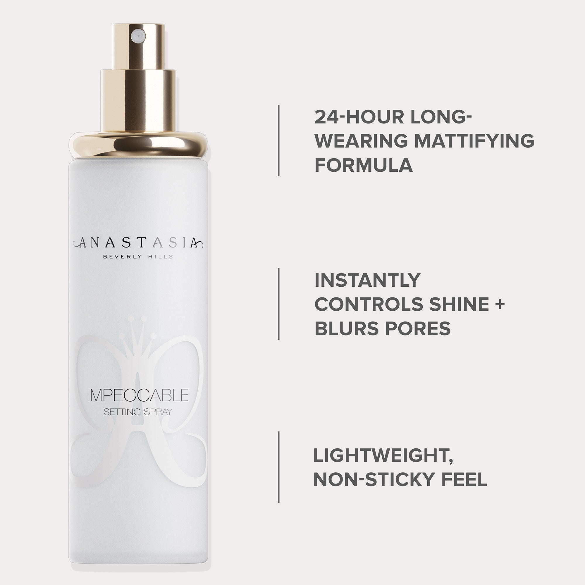 Anastasia Beverly Hills Impeccable Blurring Matte Setting Spray, 40ml