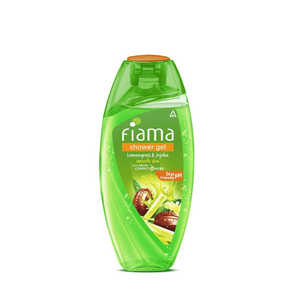 Fiama Shower Gel Lemongrass & Jojoba Body Wash for Smooth Skin with Exfoliating Beads, 250ml Buy at Indicrest Image 2
