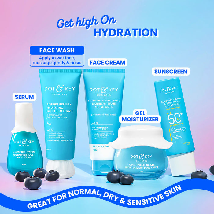 Dot & Key Barrier Repair Gentle Hydrating Face Wash, 100ml