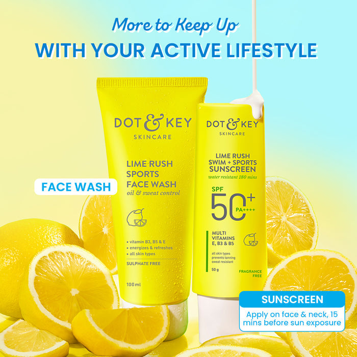 Dot & Key Swim + Sports Sunscreen SPF 50+ (Water Resistant) 50g