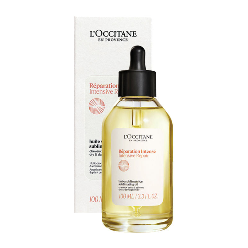 L'Occitane Intensive Repair Infused Hair Oil, 100ml, Buy from Indicrest