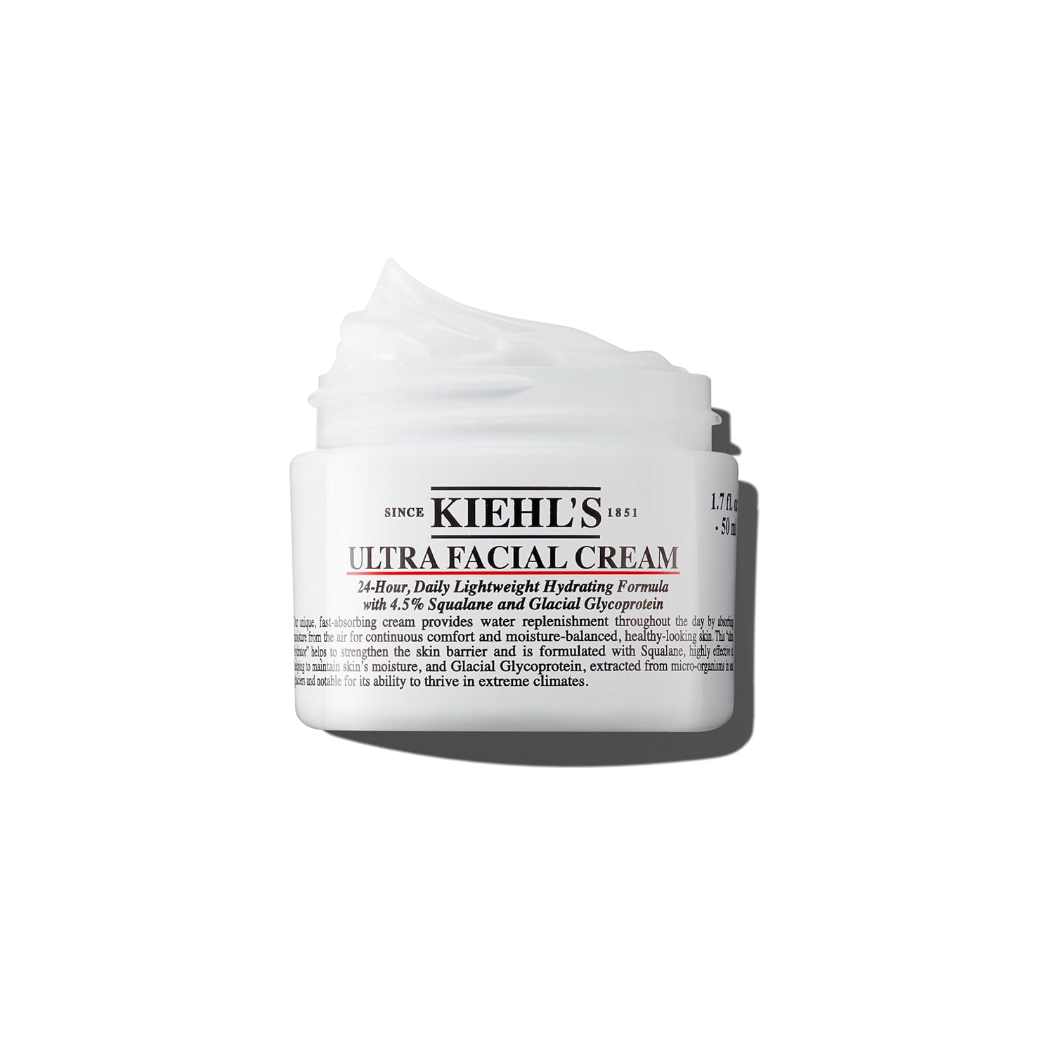 Kiehl's Ultra Facial Cream With 72 Hour Hydration - Moisturizer For Softer, Hydrated Skin, 50ml, Buy from Indicrest