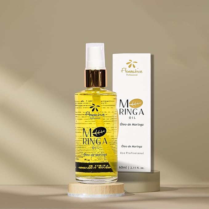 Floractive Profissional Moringa Oil 60ml | Nourishing Lightweight Hair Oil Buy at Indicrest Image 4