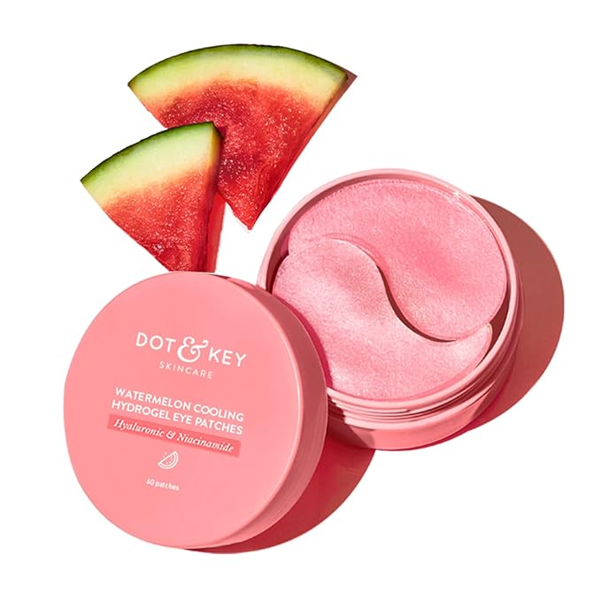 Dot & Key Watermelon Hydrogel Under-eye, 60 Patches