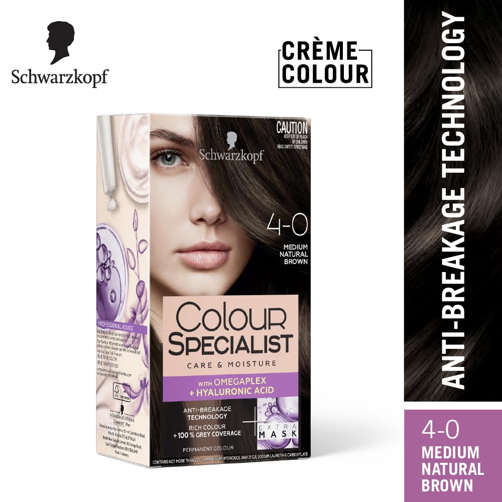 Schwarzkopf Color Specialist 4.0 Medium Natural Brown, 165ml Buy at Indicrest Image 2