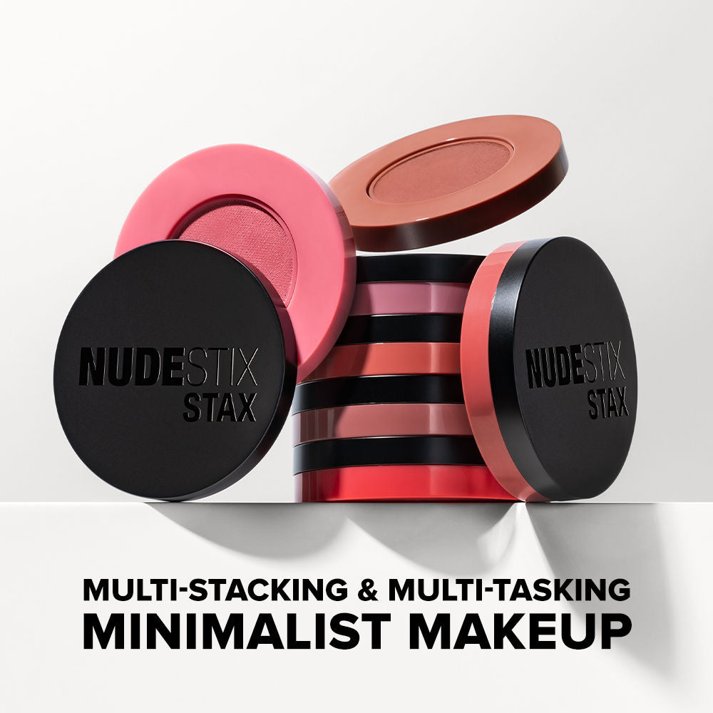 Nudestix Stax All Over Color Blush Balm - Barely Nude, 2.5g