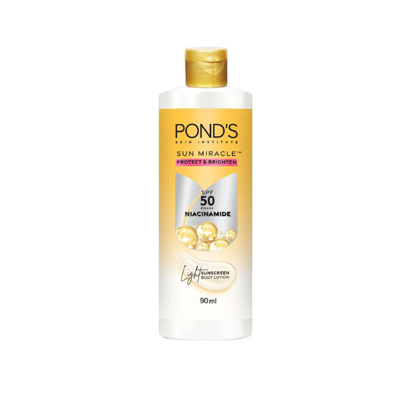 Pond’s Sun Miracle SPF 50 PA+++ Niacinamide Light Sunscreen Body Lotion, 90ml Buy at Indicrest Image 2