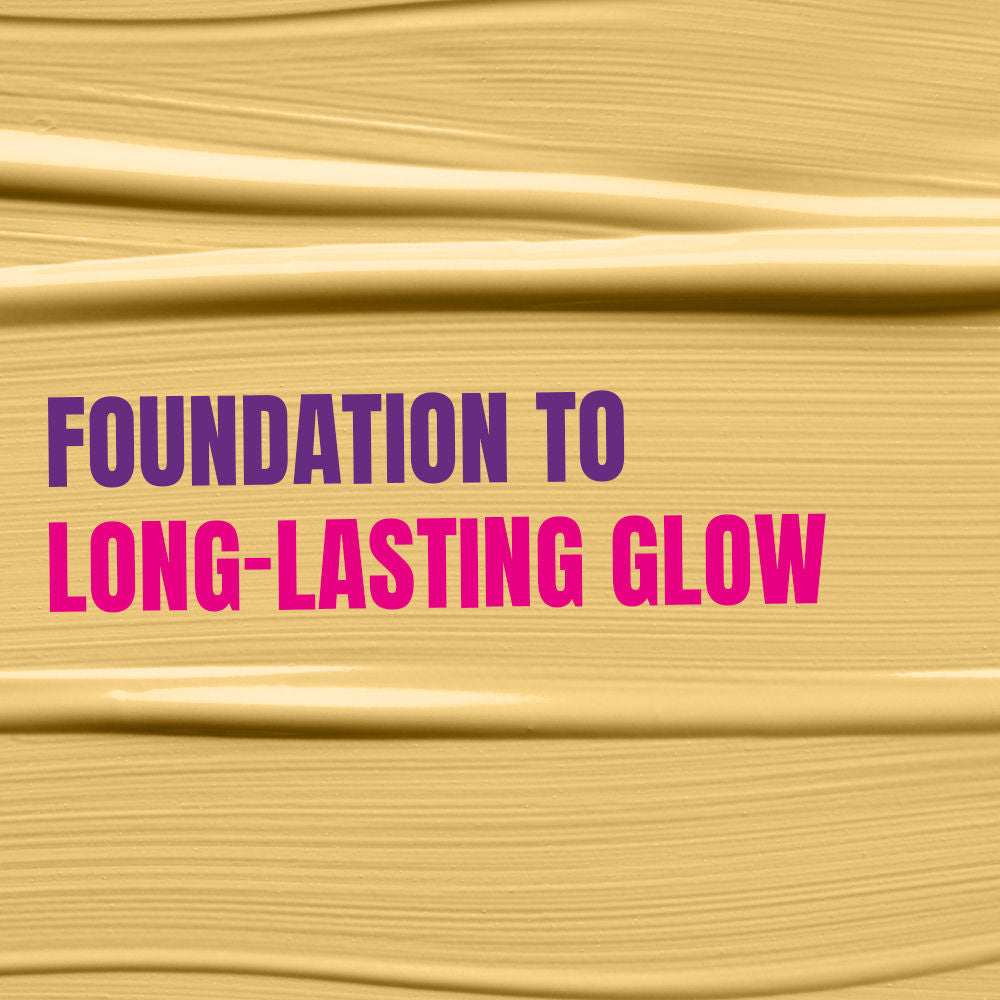 Elle 18 Lasting Glow Lightweight Foundation, Enriched With Vitamin E - 02 Marble, 27ml Buy at Indicrest Image 3